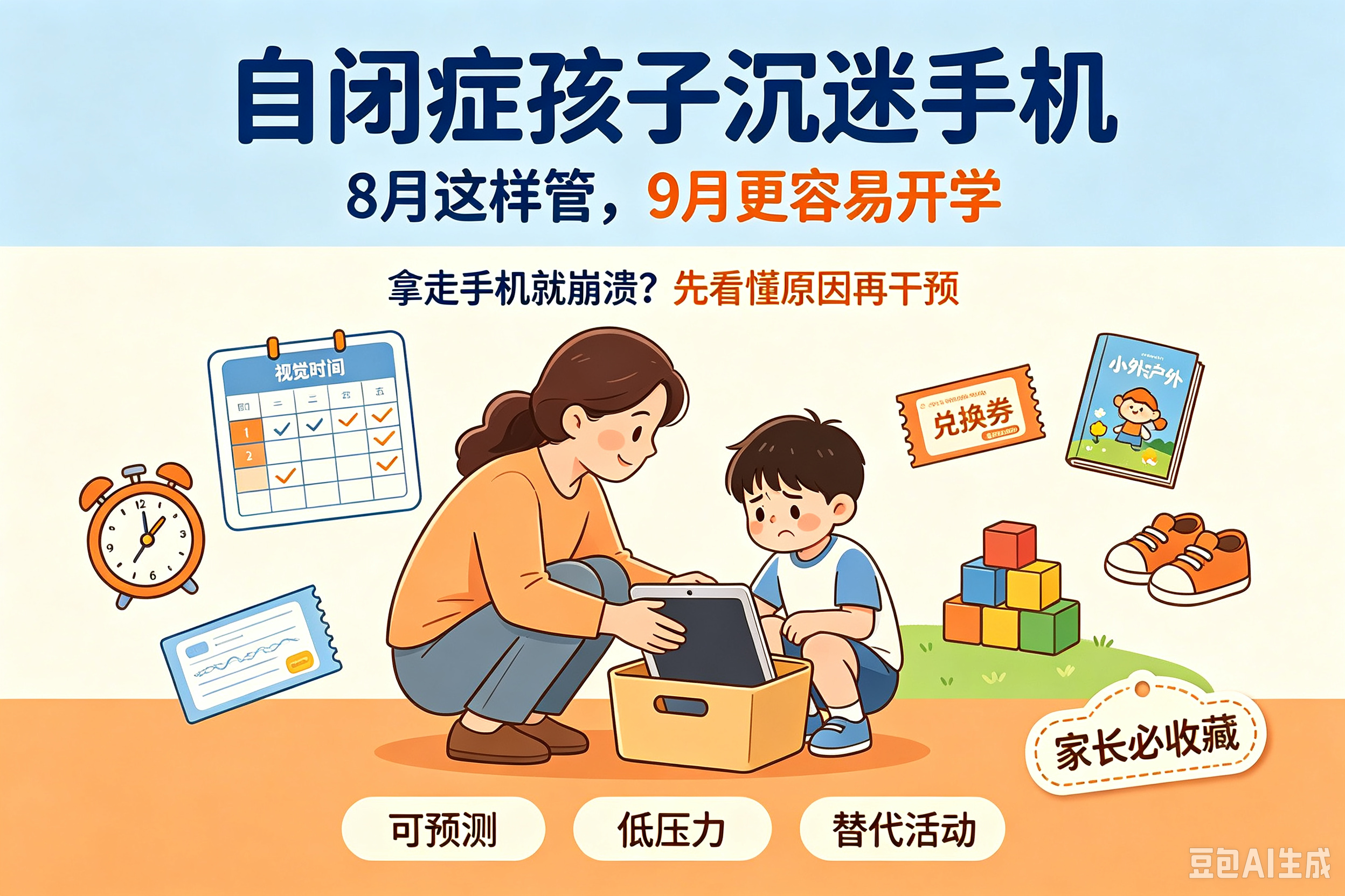 重庆自闭症孩子沉迷手机平板怎么办？家长实操指南